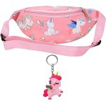 Sjzg - 1 sac de poitrine imprim dessin anim et 1 pendentif, sac de taille pour enfants, sac de taille ...