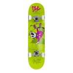 Skateboard complet enuff skateboards skully 7. 75 x 31. 5 green