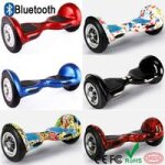 Skateboard electrique smart 10 balance wheel noire