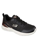 Skechers trim baskets de sport running chaussures femmes - noir - 38. 5