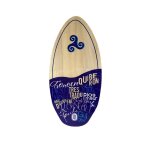 Skimboard one wood bretagne 41 marine / aqua