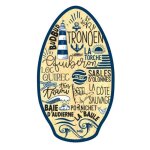 Skimboard wood bretagne 41