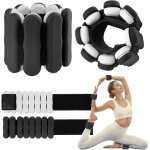 Slep - 2 pcs poids cheville réglable poids de poignet poids pour cheville chaque 0, 5 / 0, 75 kg poids ... Slep - 2 pcs poids cheville réglable poids de poignet poids pour cheville chaque 0, 5 / 0, 75 kg poids ...