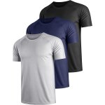 Slep - lot de 3 t - shirts de course a pied a séchage rapide pour homme - hauts de sport anti - transpiration ... Slep - lot de 3 t - shirts de course a pied a séchage rapide pour homme - hauts de sport anti - transpiration ...