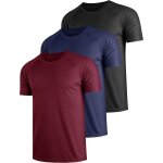 Slep - lot de 3 t - shirts de course a pied a séchage rapide pour homme - hauts de sport anti - transpiration ... Slep - lot de 3 t - shirts de course a pied a séchage rapide pour homme - hauts de sport anti - transpiration ...