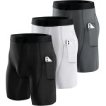 Slep - lot de 3 shorts de compression pour hommes short de compression a séchage rapide et respirant ... Slep - lot de 3 shorts de compression pour hommes short de compression a séchage rapide et respirant ...