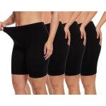 Slep - 4pcs panty coton cycliste short femme long culottes femmes sous jupe shorts pantalon de scurit ...