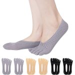 Slep - 6 paires chaussettes a orteils séparés pour femme chaussettes a cinq doigts, chaussettes de compression ... Slep - 6 paires chaussettes a orteils séparés pour femme chaussettes a cinq doigts, chaussettes de compression ...