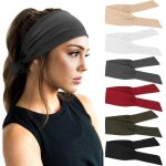 Slep - 6 pices bandeau cheveux pour femme yoga courir bandeaux sport entranement bandeaux mignon accessoire ...