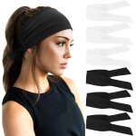 Slep - 6 pices bandeau cheveux pour femme yoga courir bandeaux sport entranement bandeaux mignon accessoire ...