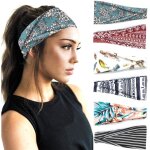 Slep - 6 pices bandeau cheveux pour femme yoga courir bandeaux sport entranement bandeaux mignon accessoire ...