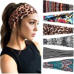 Slep - 6 pices bandeau cheveux pour femme yoga courir bandeaux sport entranement bandeaux mignon accessoire ...