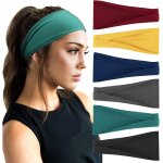 Slep - 6 pices bandeau cheveux pour femme yoga courir bandeaux sport entranement bandeaux mignon accessoire ...
