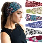 Slep - 6 pices bandeau cheveux pour femme yoga courir bandeaux sport entranement bandeaux mignon accessoire ...