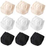 Slep - 9 paires de chaussettes mi - longues antidrapantes pour femmes, chaussettes invisibles, chaussettes ...