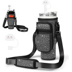 Slep - bling sac de transport pour stanley cup 100 ml, sac pour stanley cup avec poche pour téléphone ... Slep - bling sac de transport pour stanley cup 100 ml, sac pour stanley cup avec poche pour téléphone ...