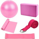 Slep - blocs de yoga kits de yoga lot de 5 bande elastique fitness bande de résistance elastique musculation ... Slep - blocs de yoga kits de yoga lot de 5 bande elastique fitness bande de résistance elastique musculation ...