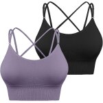 Slep - brassiere sport femme soutiens - gorge sangles réglable dos croisé brassiere coussinets amovibles ... Slep - brassiere sport femme soutiens - gorge sangles réglable dos croisé brassiere coussinets amovibles ...