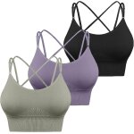 Slep - brassiere sport femme soutiens - gorge sangles réglable dos croisé brassiere coussinets amovibles ... Slep - brassiere sport femme soutiens - gorge sangles réglable dos croisé brassiere coussinets amovibles ...