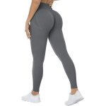 Slep - damen sport leggings gym workout push up leggings blickdicht scrunch butt yogahose fitness nahtlose ...