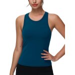 Slep - dbardeur d'entranement dos nageur pour femme, coupe ajuste, doux et sans manches, chemises ...
