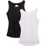 Slep - dos ouvert débardeur de sport femme - tops sans manches exercice yoga shirt, paquet de 2 Slep - dos ouvert débardeur de sport femme - tops sans manches exercice yoga shirt, paquet de 2