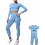 Slep - ensemble de vêtements de sport sans couture pour femme, pantalon a manches longues, pantalon de ... Slep - ensemble de vêtements de sport sans couture pour femme, pantalon a manches longues, pantalon de ...