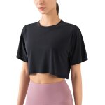 Slep - femmes aptitude entraînement hauts courts manche courte yoga tee shirts athlétique fonctionnement ... Slep - femmes aptitude entraînement hauts courts manche courte yoga tee shirts athlétique fonctionnement ...