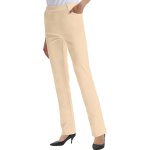 Slep - femmes bootcut pantalon bureau business casual yoga travail pantalons avec poches jambes droites ...