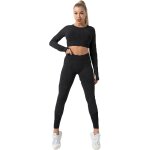 Slep - femme hiver epais 2 pièces ensemble de vêtements de yoga crop top + leggings tenues de sport Slep - femme hiver epais 2 pièces ensemble de vêtements de yoga crop top + leggings tenues de sport
