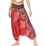 Slep - femme sarouel yoga pantalon hippie print