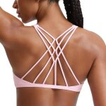 Slep - femme soutien - gorge de sport yoga brassiere pochettes amovible dos croisé Slep - femme soutien - gorge de sport yoga brassiere pochettes amovible dos croisé