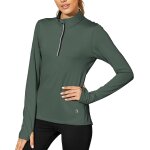 Slep - femme veste de sport 1 / 4 zip t - shirts manches longues séchage rapide avec chemises de course ... Slep - femme veste de sport 1 / 4 zip t - shirts manches longues séchage rapide avec chemises de course ...