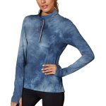 Slep - femme veste de sport 1 / 4 zip t - shirts manches longues séchage rapide avec chemises de course ... Slep - femme veste de sport 1 / 4 zip t - shirts manches longues séchage rapide avec chemises de course ...