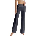 Slep - laier pantalon de yoga bootcut pour femme avec poches, pantalon d'entranement de yoga bootleg ...