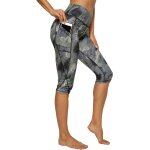 Slep - legging court femme, 3 / 4 short anti cellulite pantalon yoga d't, push up pantalon sport avec ...