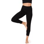 Slep - pantalon 3 / 4 capri avec jupe courte pour femmes flare sport yoga jogging pilates pour l't ...