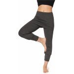 Slep - pantalon 3 / 4 capri avec jupe courte pour femmes flare sport yoga jogging pilates pour l't ...