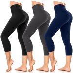 Slep - pantalon de cyclisme court pour femme - taille haute - legging d'été - short de fitness - gym ... Slep - pantalon de cyclisme court pour femme - taille haute - legging d'été - short de fitness - gym ...