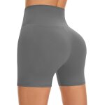 Slep - pantalon de cyclisme court pour femme - taille haute - legging d'été - short de fitness - gym ... Slep - pantalon de cyclisme court pour femme - taille haute - legging d'été - short de fitness - gym ...