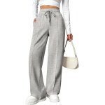 Slep - pantalon de jogging pour femme pantalon de sport taille haute pantalon de survêtement large avec ... Slep - pantalon de jogging pour femme pantalon de sport taille haute pantalon de survêtement large avec ...