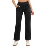 Slep - pantalon de jogging sport femme long en coton pantalon large bas de jogging pantalon yoga survetement ...