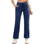 Slep - pantalon de jogging sport femme long en coton pantalon large bas de jogging pantalon yoga survetement ...