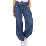 Slep - pantalon sarouel bouffant avec ceinture - couleurs unies - pantalon ballon - pantalon aladin - ...