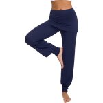 Slep - pantalon sarouel femmes taille haute pantalon de yoga femme pantalons de sport pour pilate hippie ...