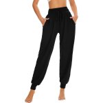 Slep - pantalon sarouel long pour femme - pour le sport - pantalon de yoga - doux et confortable - taille ...