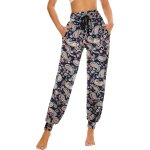 Slep - pantalon sarouel long pour femme - pour le sport - pantalon de yoga - doux et confortable - taille ...