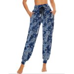 Slep - pantalon sarouel long pour femme - pour le sport - pantalon de yoga - doux et confortable - taille ...