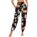 Slep - pantalon sarouel long pour femme - pour le sport - pantalon de yoga - doux et confortable - taille ...