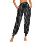 Slep - pantalon sarouel long pour femme - pour le sport - pantalon de yoga - doux et confortable - taille ...